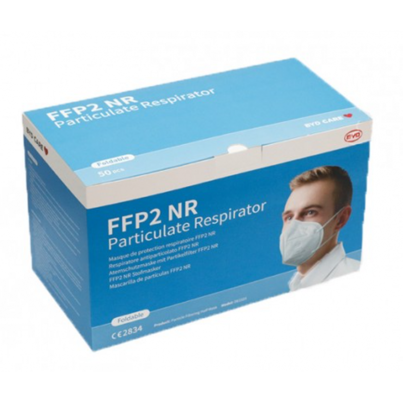 Masque 50 unités Masque facial à valve respirateur réutilisable FFP2  protecteur 6 couches à prix pas cher